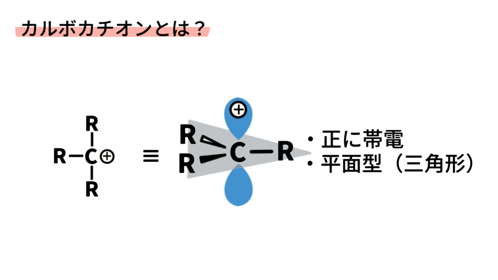 カルボカチオンとは？